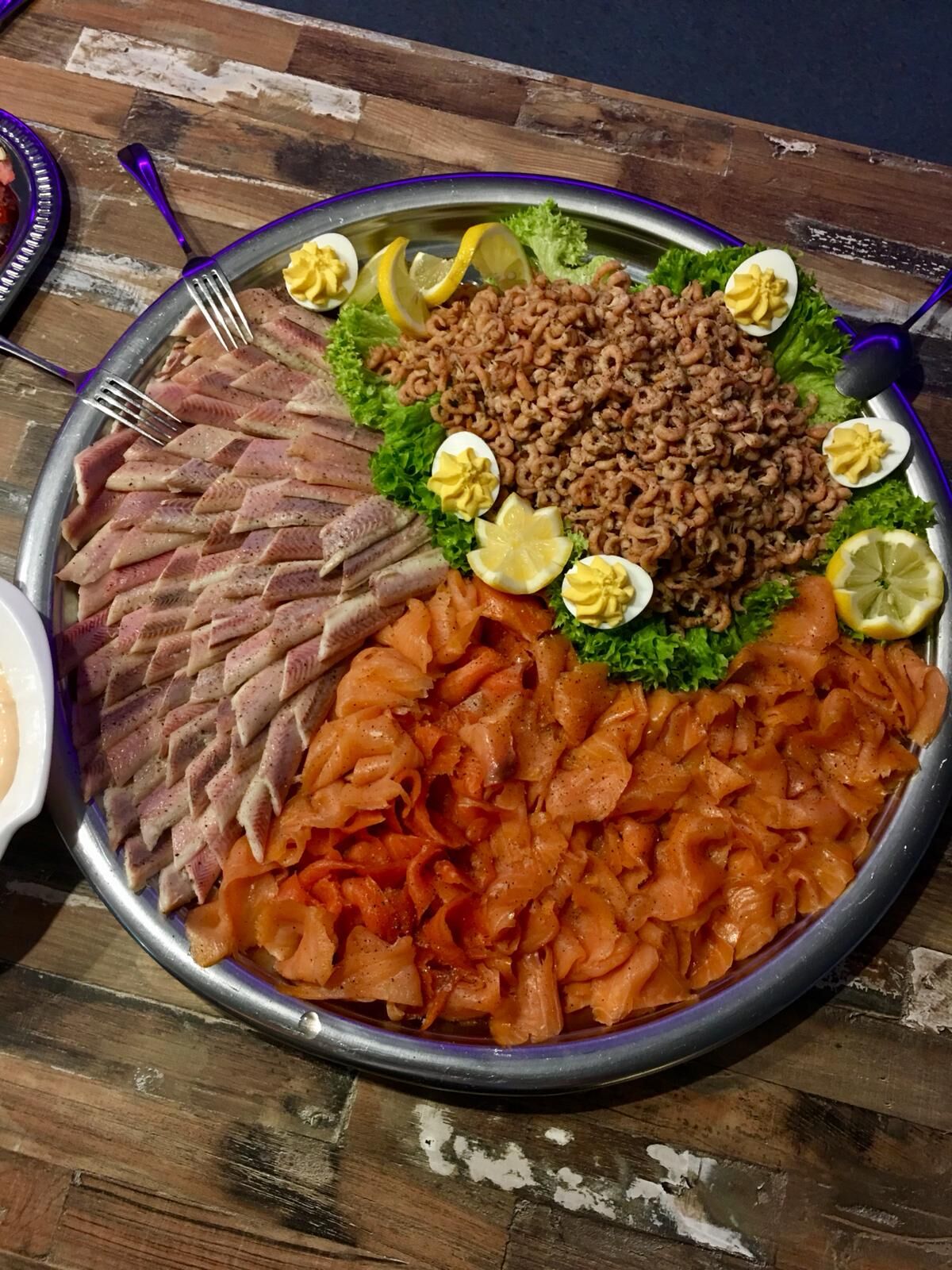 Prachtige visschotel