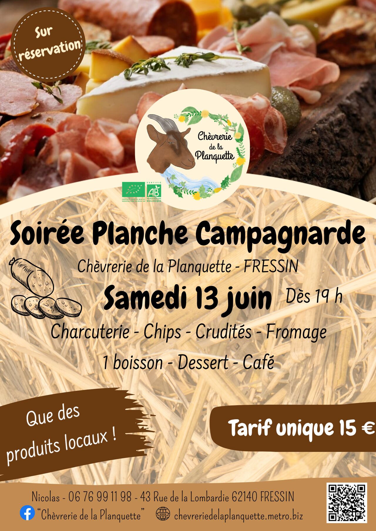 Soirée Planche Campagnarde