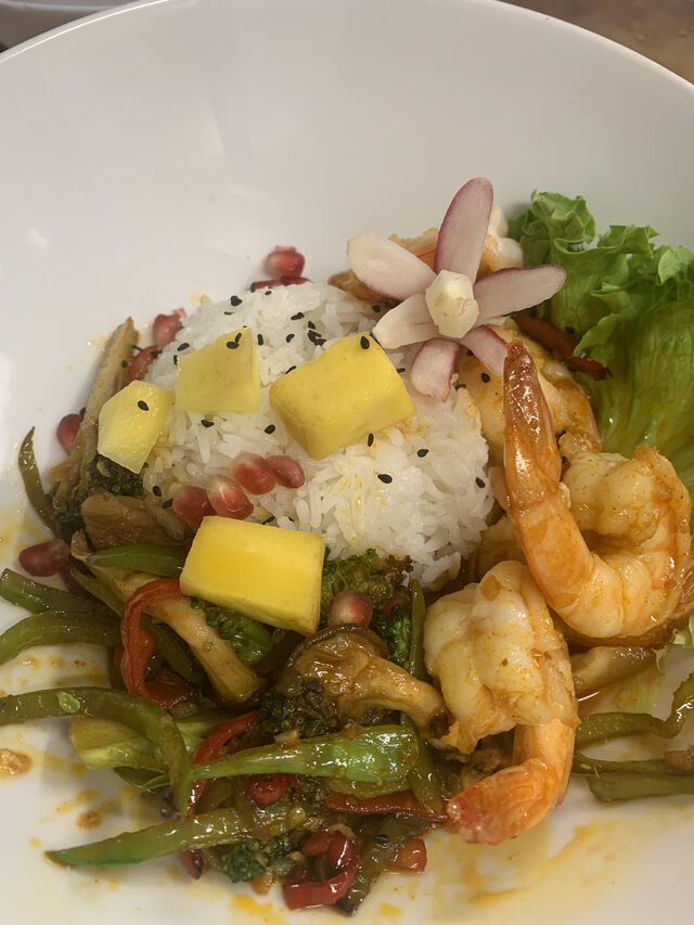 Bouddha Bowl aux crevettes