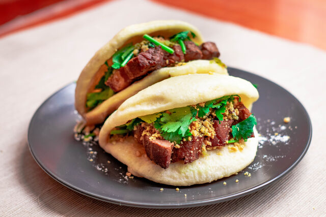 Gua-BAO 刈包:
Taiwanesischer Burger in originaler Zubereitung