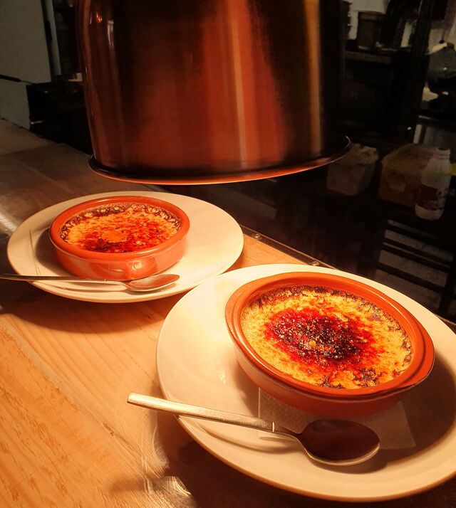 Crème brûlée à la fève de tonka