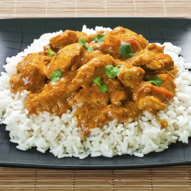 Riz au curry facile 8€