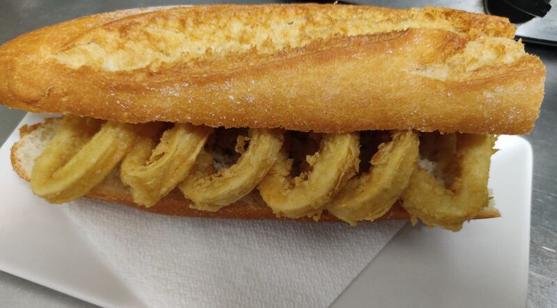 Bocata de calamares 