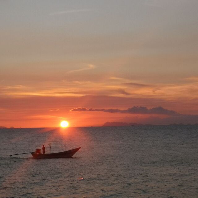 Coucher de soleil à Koh Phangan 