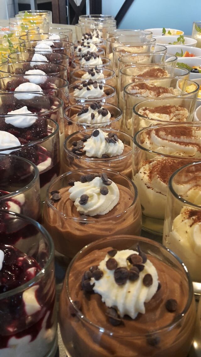 Zie hier enkele van onze desserten uit ons gamma!