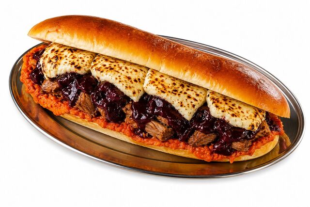 5.. Baghetă cu obrăjori de porc