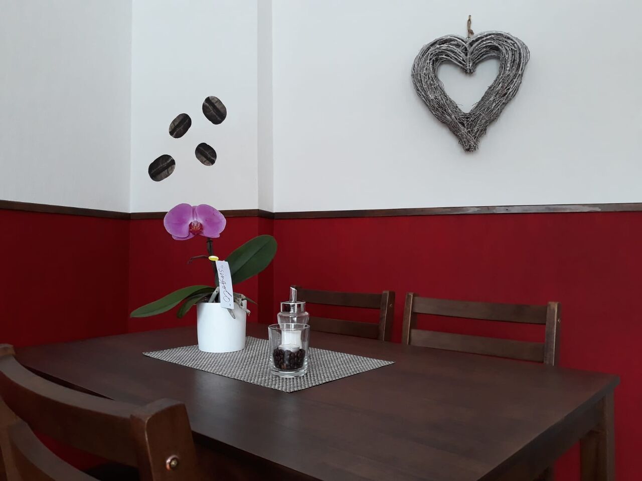 ...unser kleiner Frühstücksraum