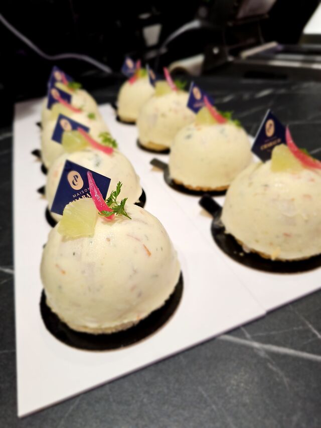 Dôme citron & volaille