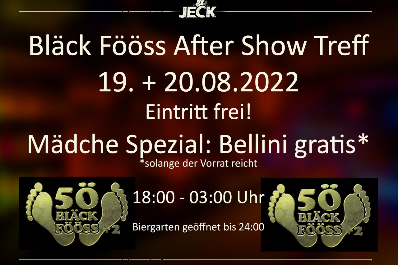 Bläck Fööss After Show Treff