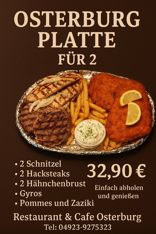 Osterburgplatte außer Haus