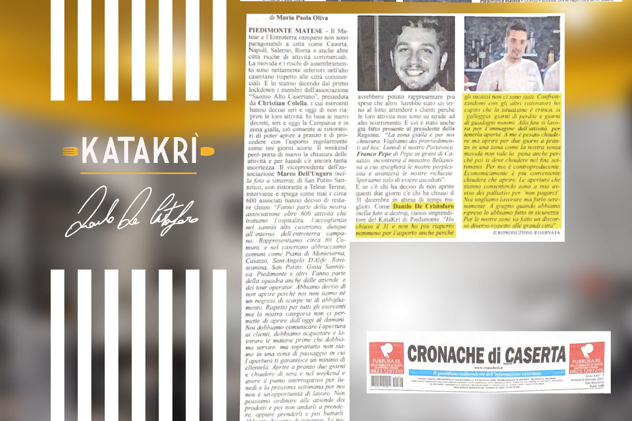 Cronache di Caserta parla di noi