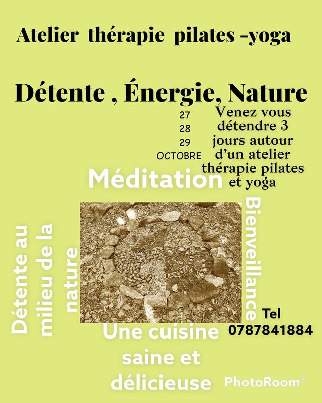 Atelier thérapie yoga-pilates