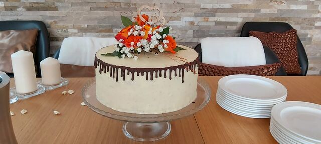 kleine Hochzeitstorte