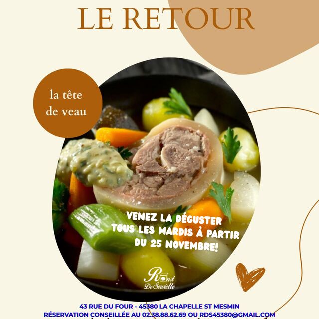 LE RETOUR DE LA TETE DE VEAU