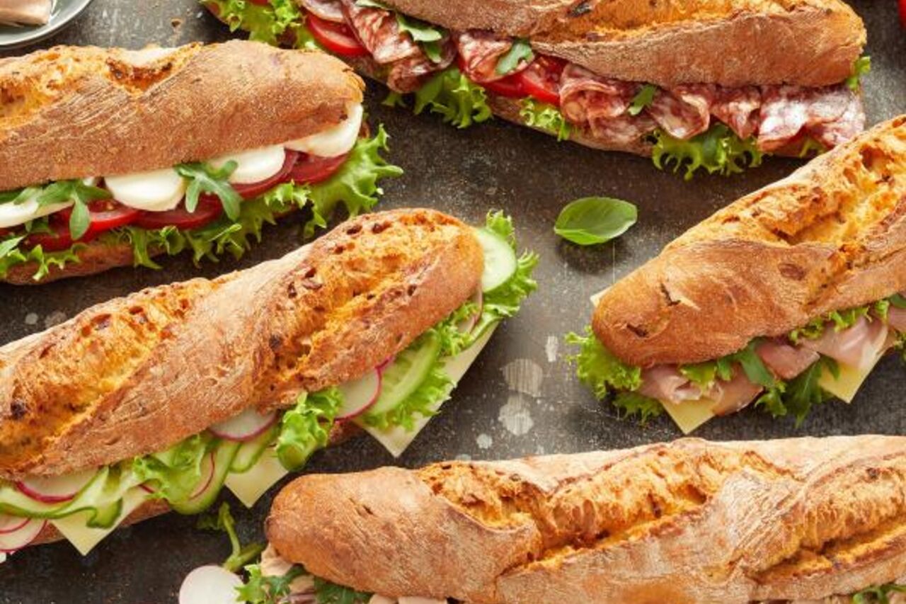 Nos sandwichs