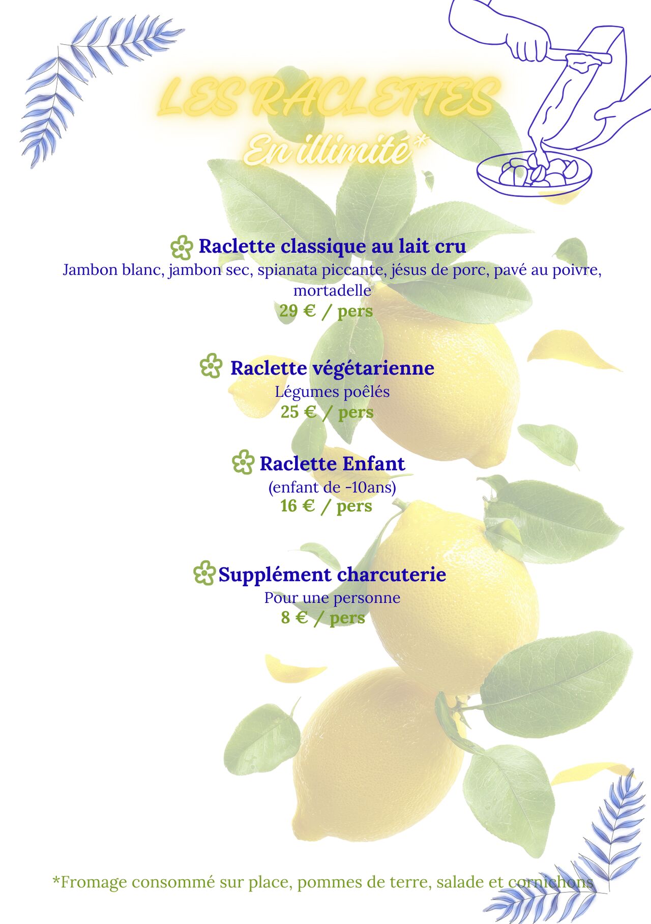 Les raclettes