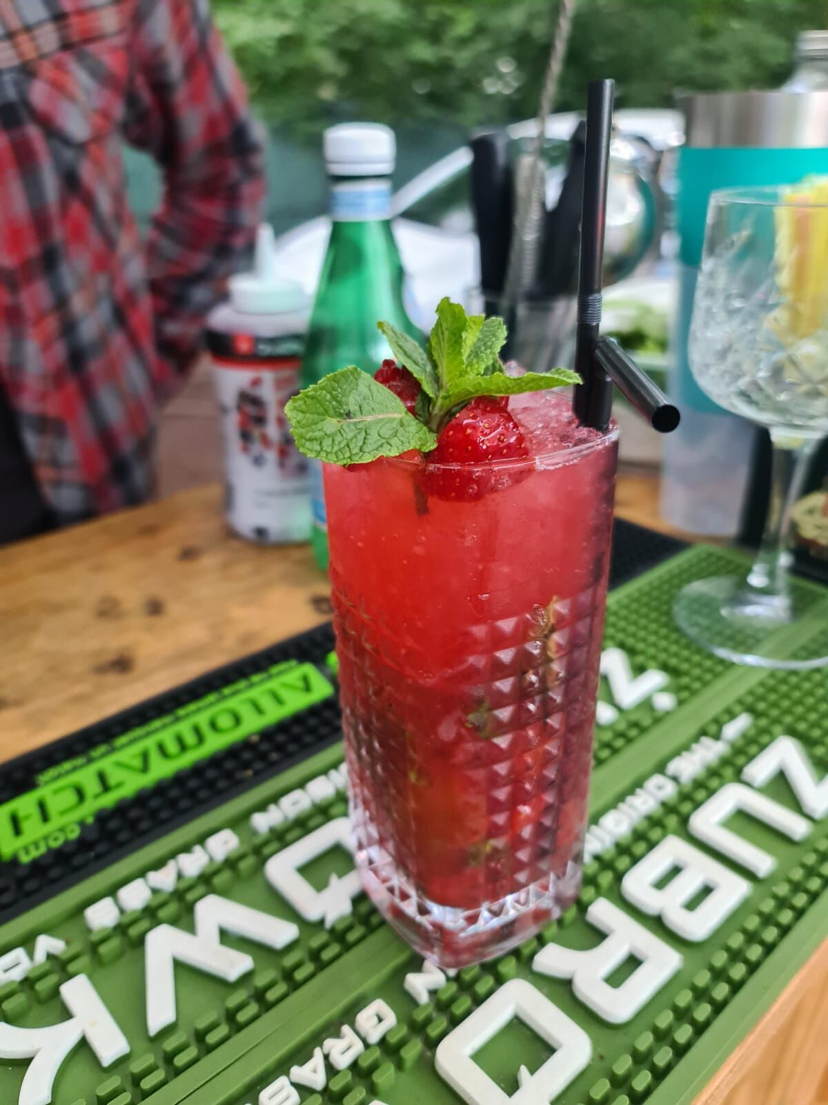 Mojito fruits rouges