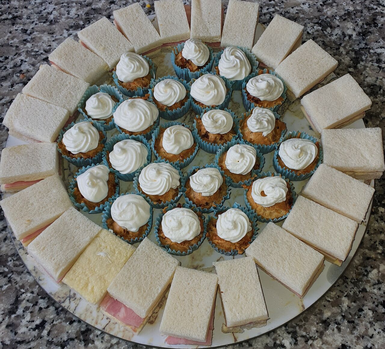 Krok truffe et Mini cup cake aux lardons