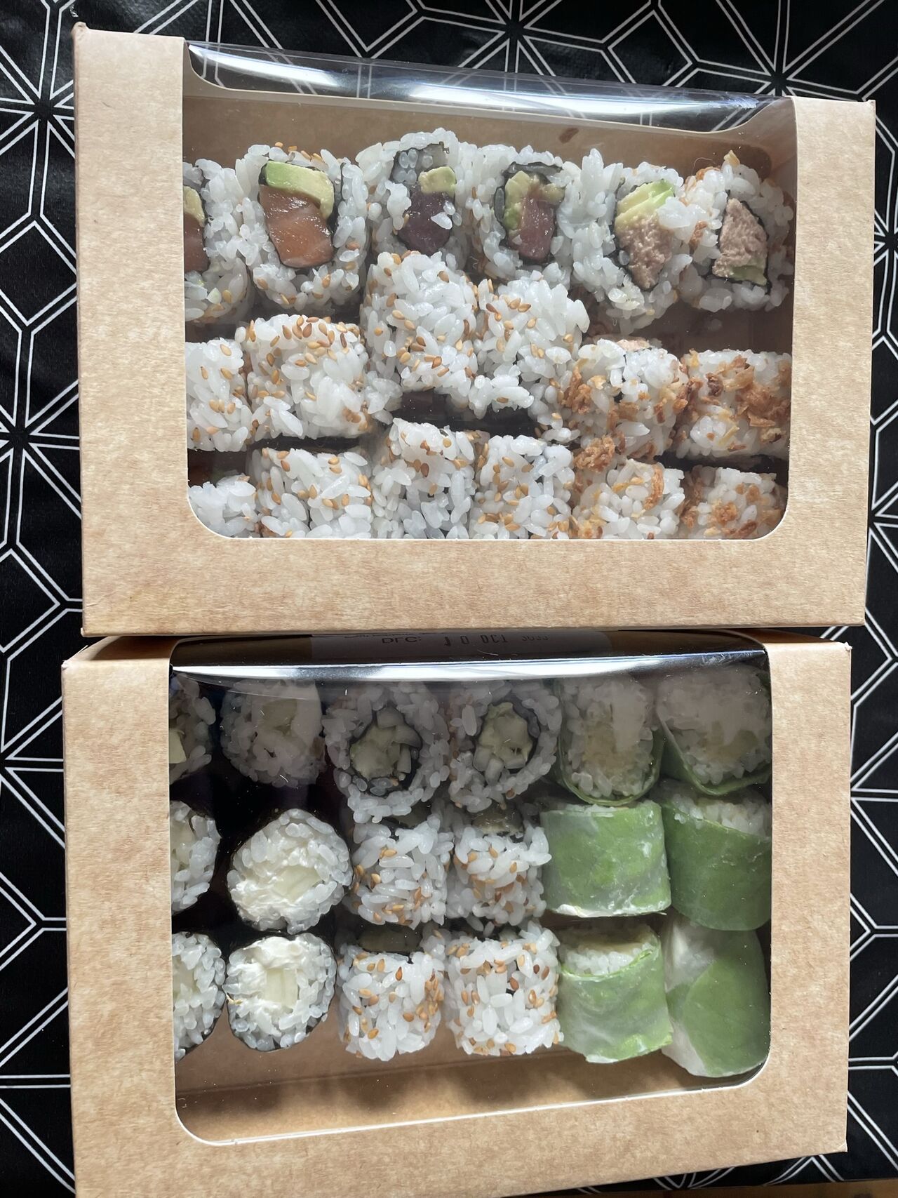 Box California et vege 