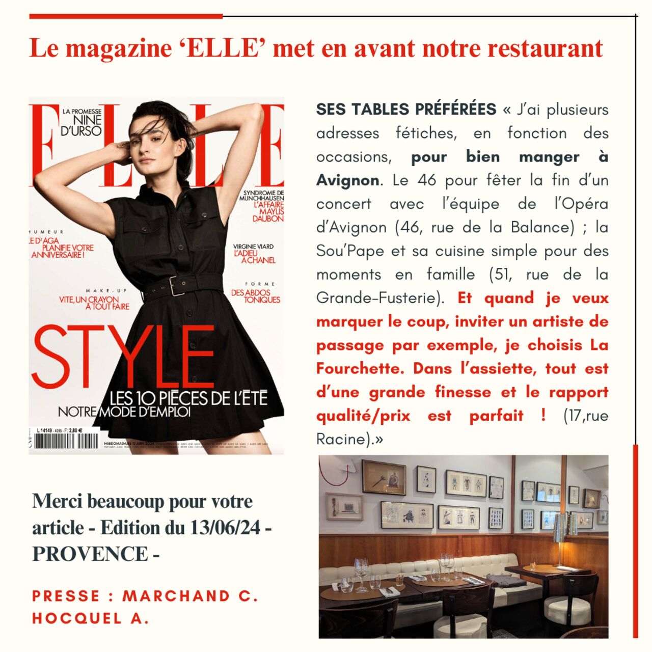 VU DANS LA PRESSE