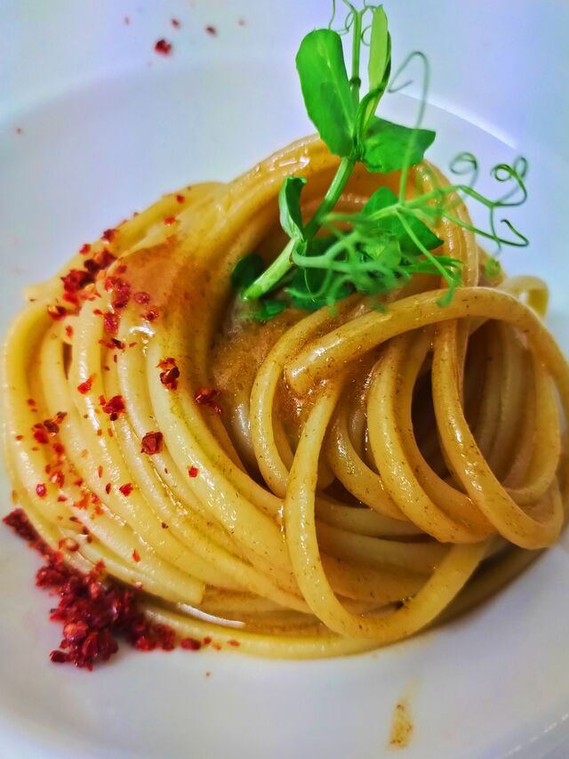 Spaghetti ai ricci di mare