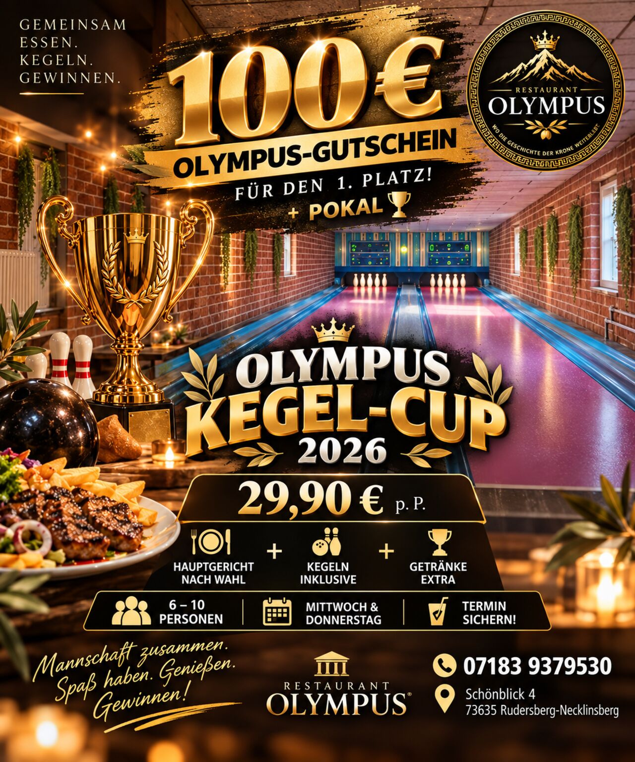 Olympus Kegel-Cup 2026