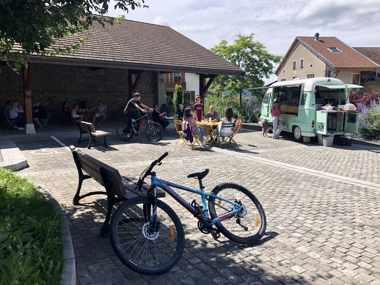 Gaufres et vélo - Lully