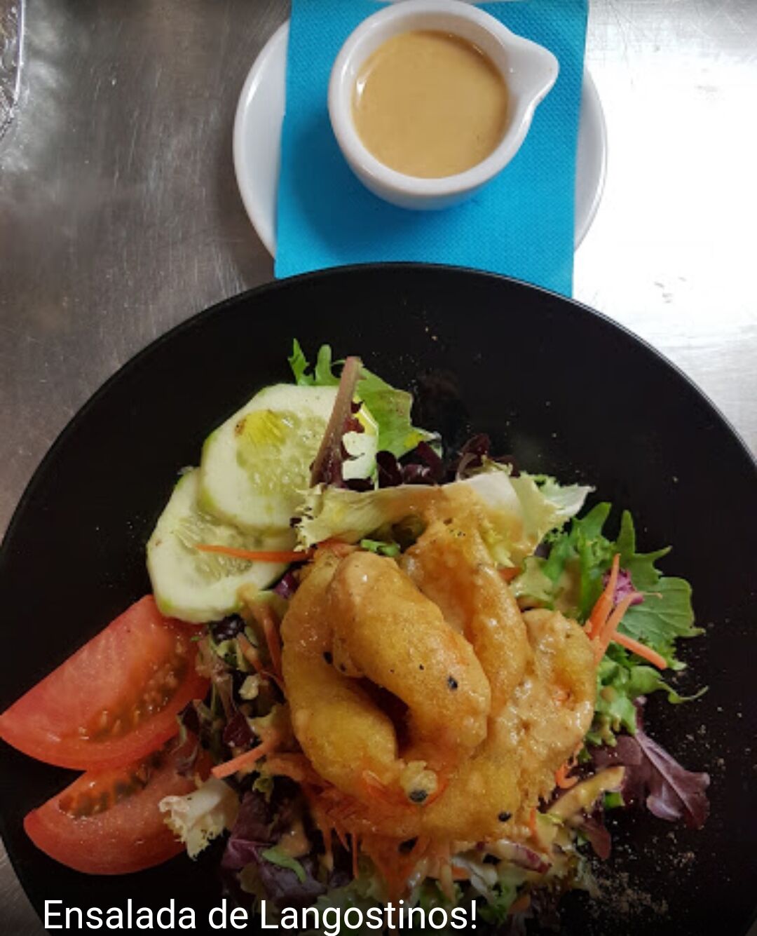 ENSALADA DE LANGOSTINOS