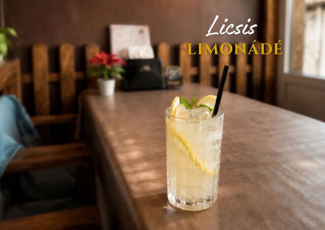 Licsis limonádé