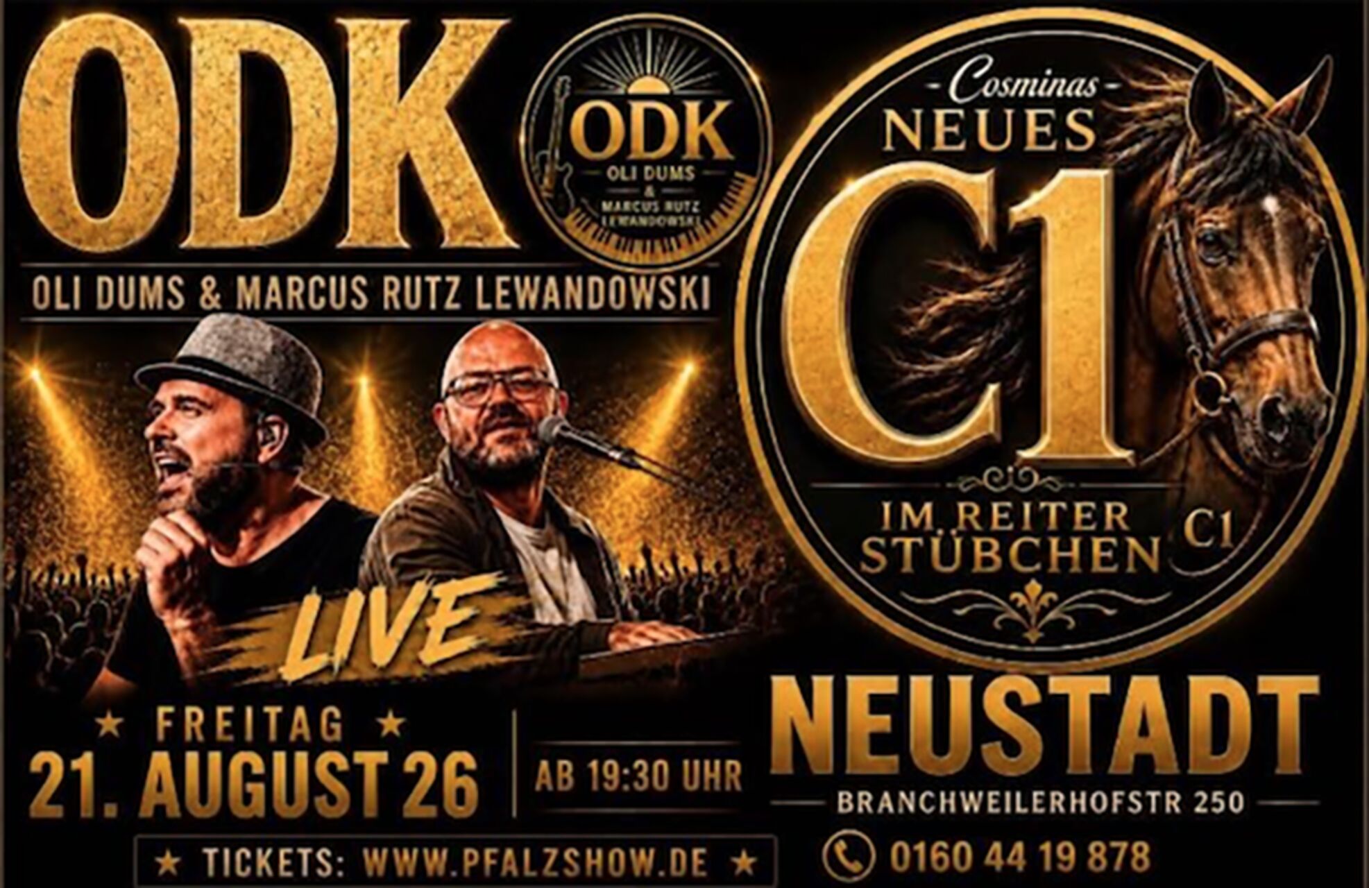 Oliver Dums & Marcus Rutz-Lewandowski live