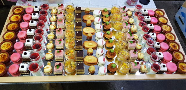 nos buffets de pâtisseries