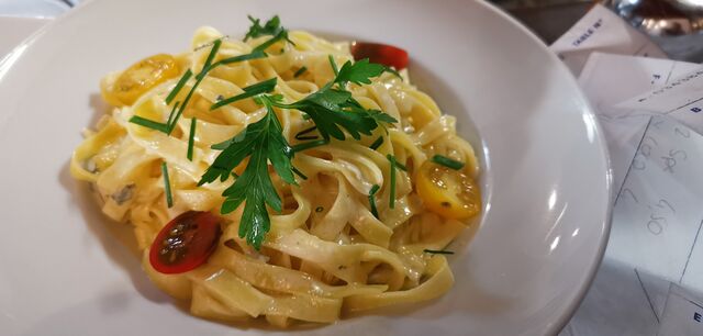 Tagliatelles duo de tomates 