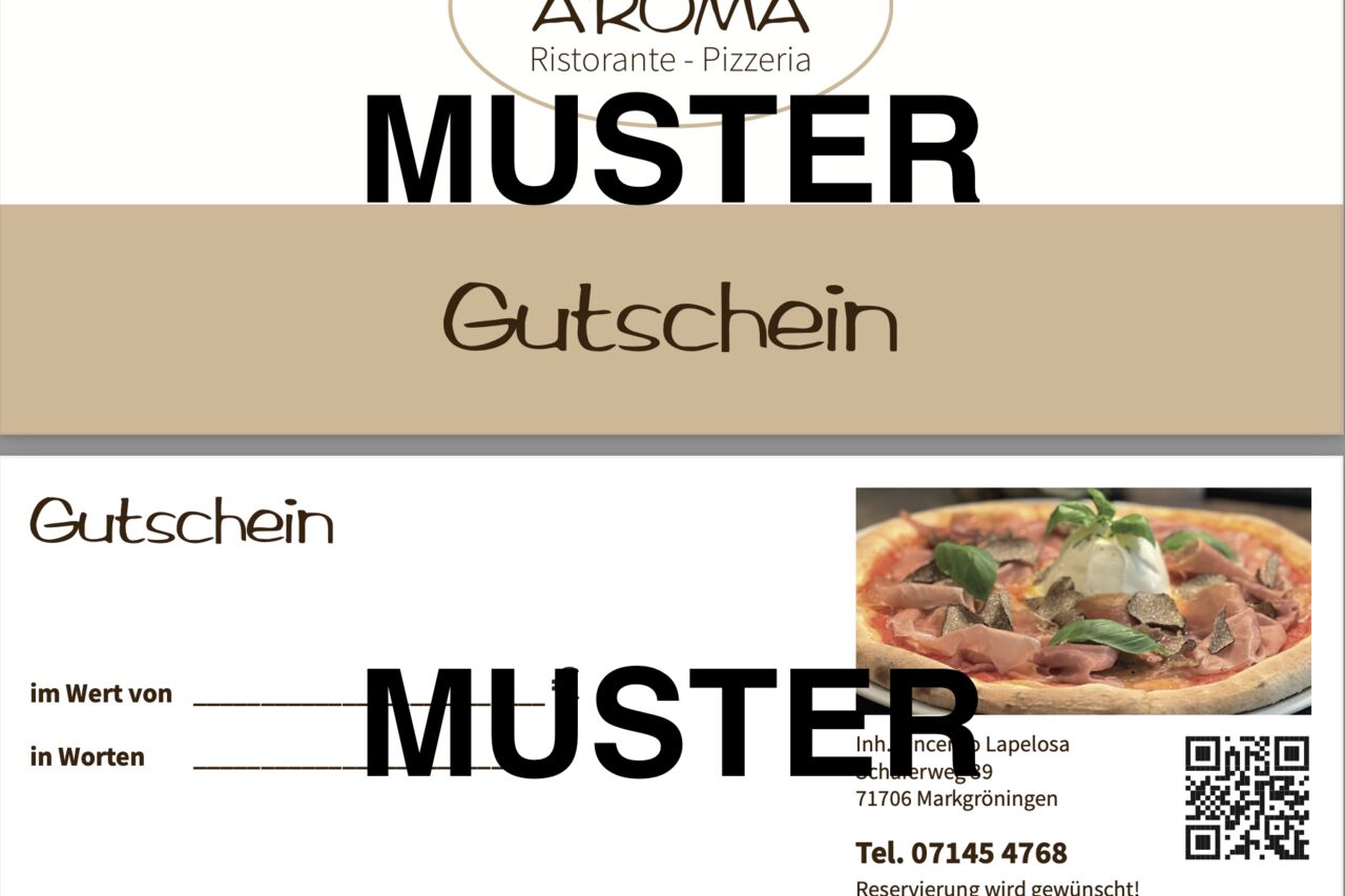 Ristorante Pizzeria ARoma - Restaurant Markgröningen | Italienische Küche  in meiner Nähe | Jetzt reservieren