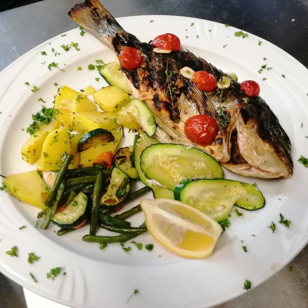 Gegrillte Dorade