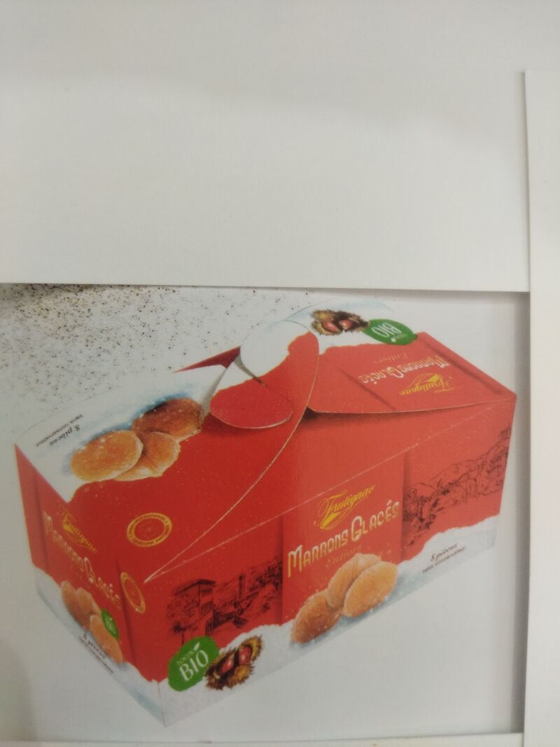 Marrons glacés 2 à 5.40€ les 140gr