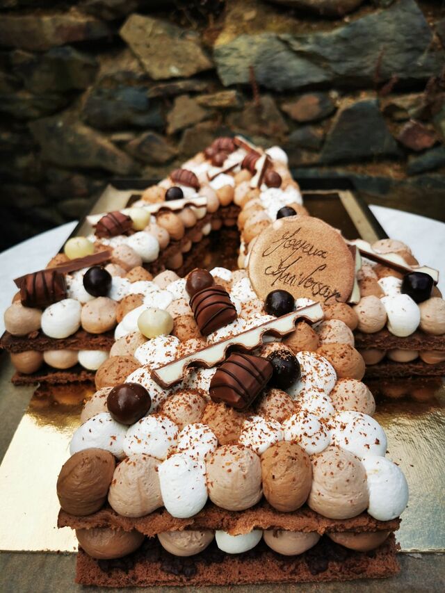Number cake