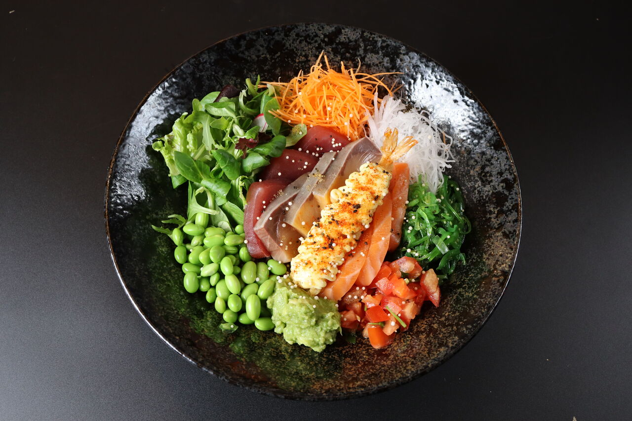 Yama poke bowl - Ebi Tempura Bowle