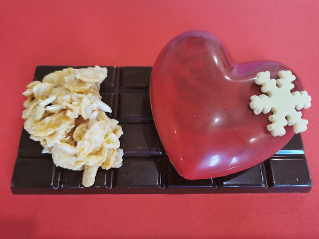 Cœur (7,50 cm ou 10 cm) sur tablette