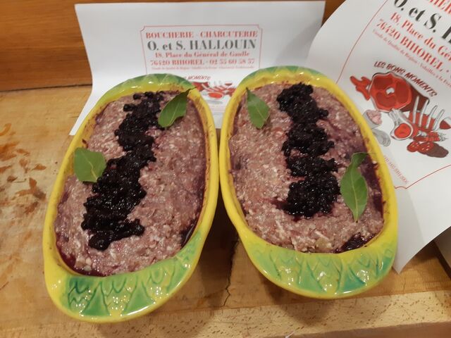 Terrine aux airelles