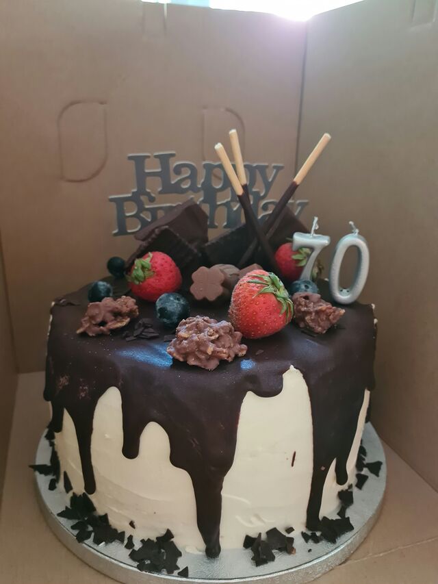 Nougat Marzipan Torte 