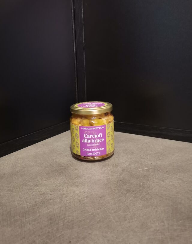 artichauts grillés à l'huile d'olive 280g=11.50€ 