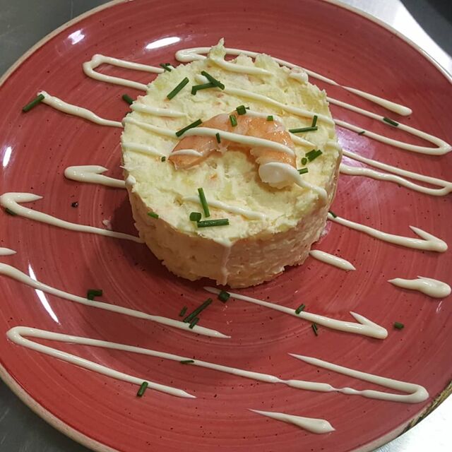 Ensaladilla de gambas