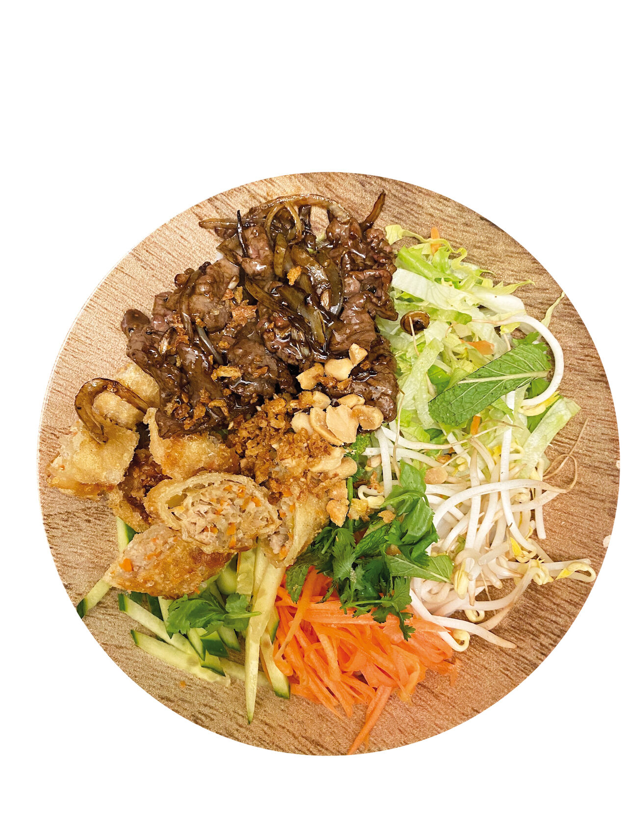 Bobun au bœuf nem poulet 