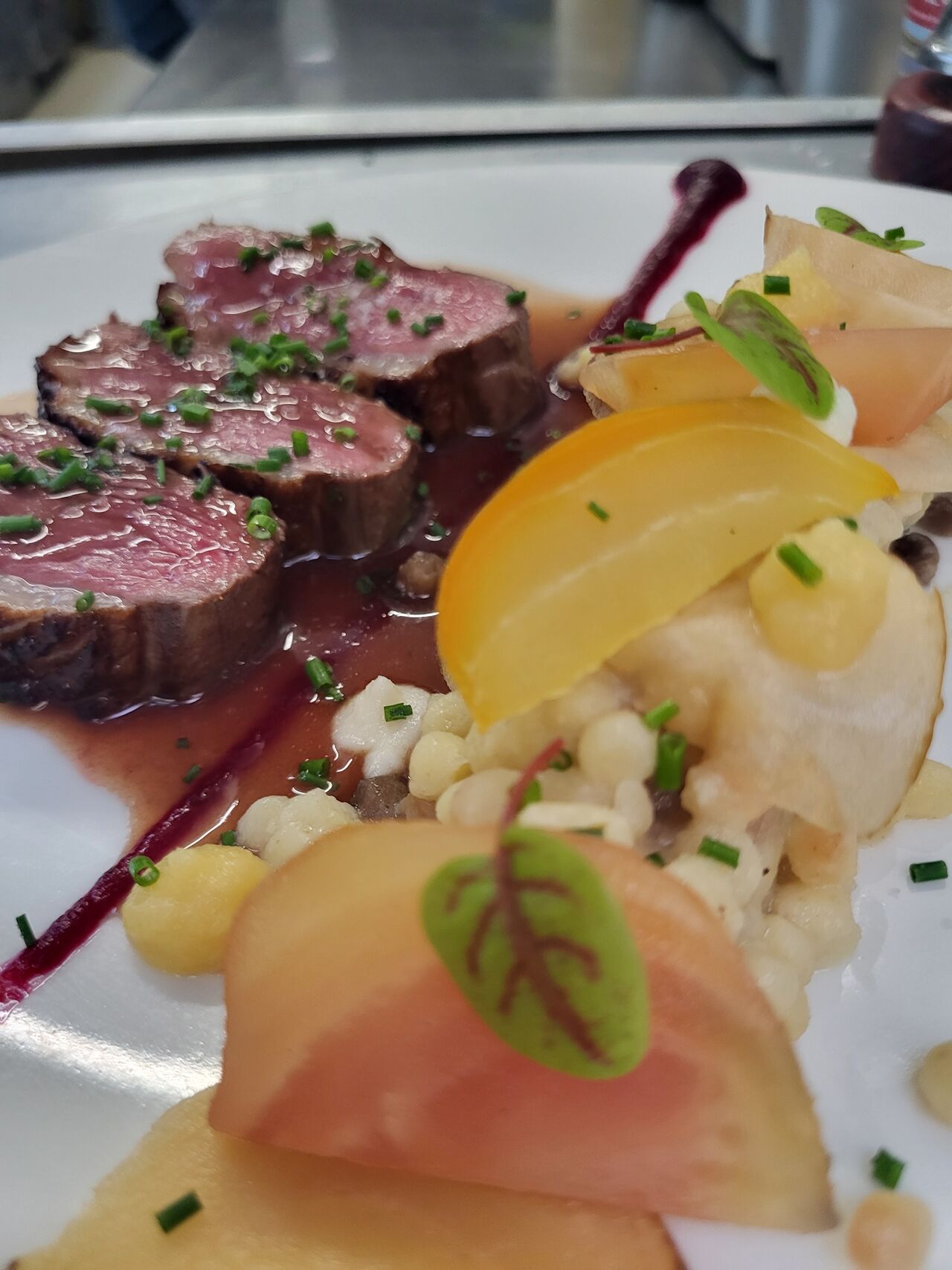 Magret de Canard et Betteraves