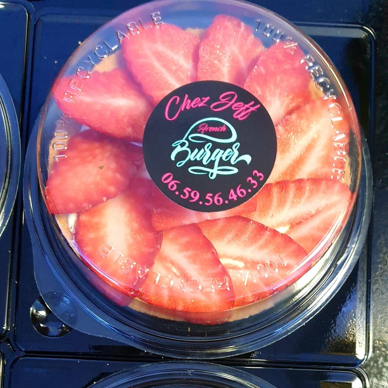 Dessert du moment:
Tartelette à la fraise