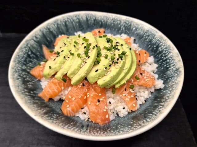 Chirashi Saumon, avocat