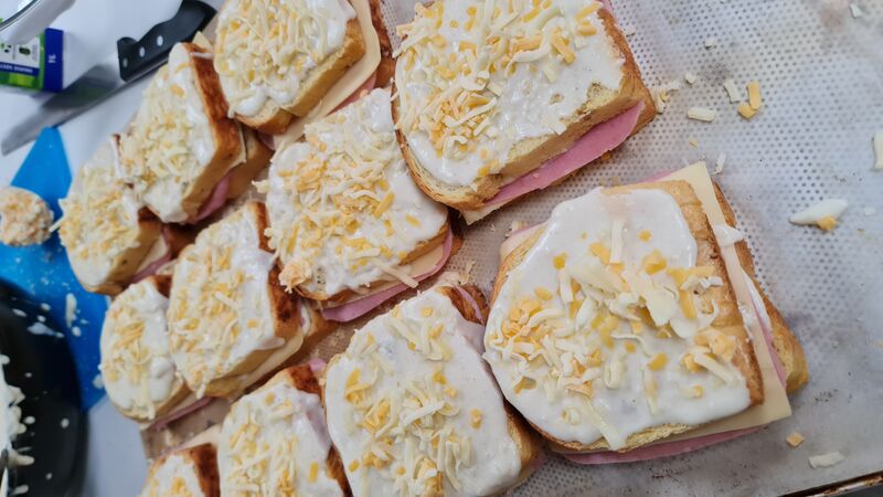 Sándwich de bechamel