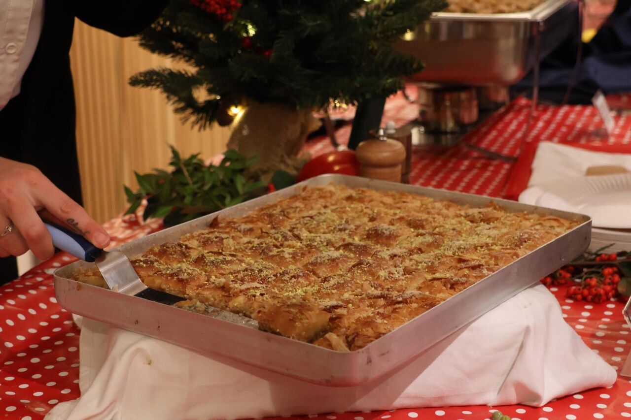 Plateau de baklava maison