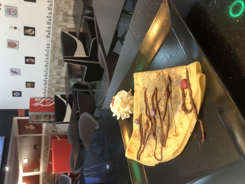 Crêpes Nutella smarties