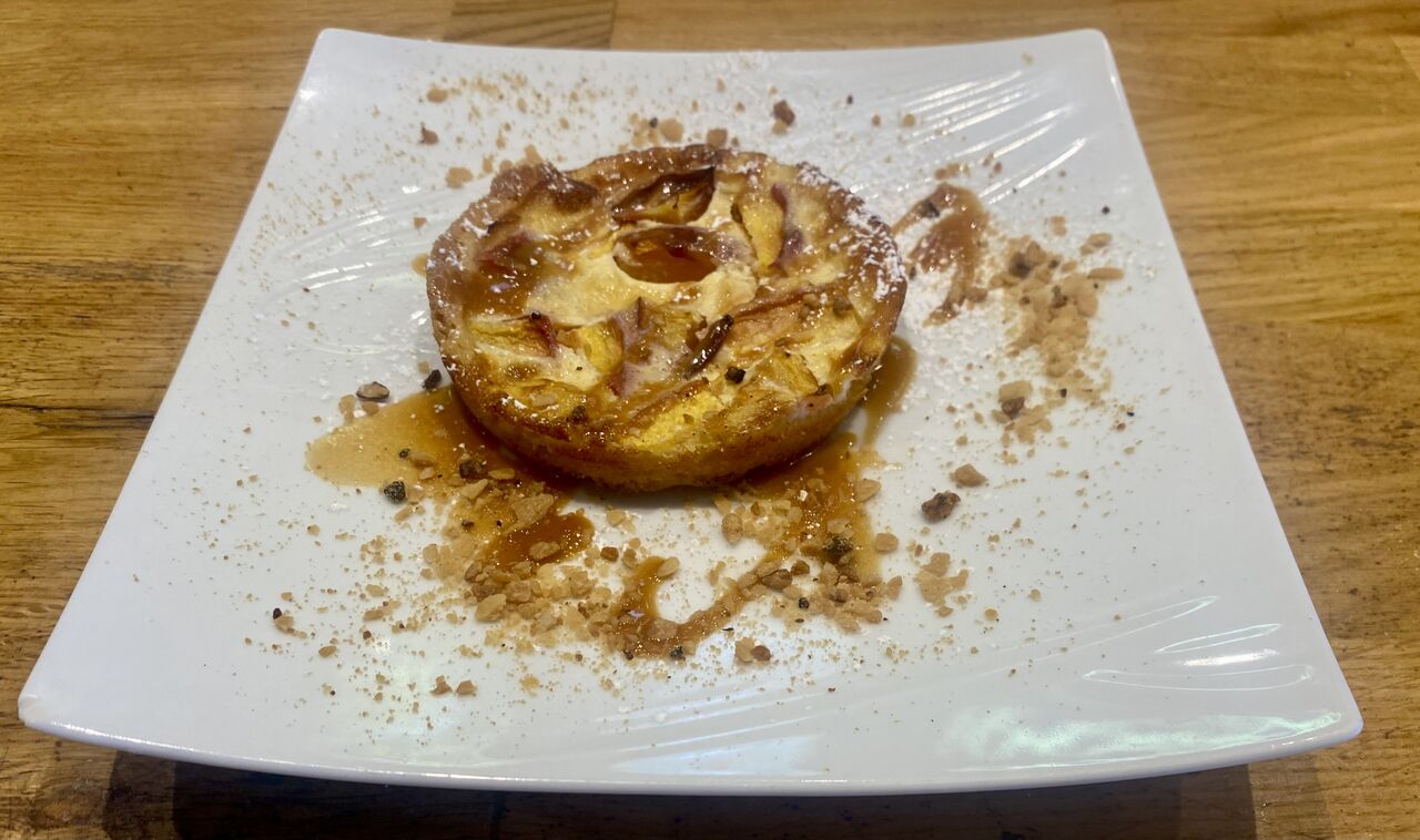 Tarte alsacienne aux pêches 